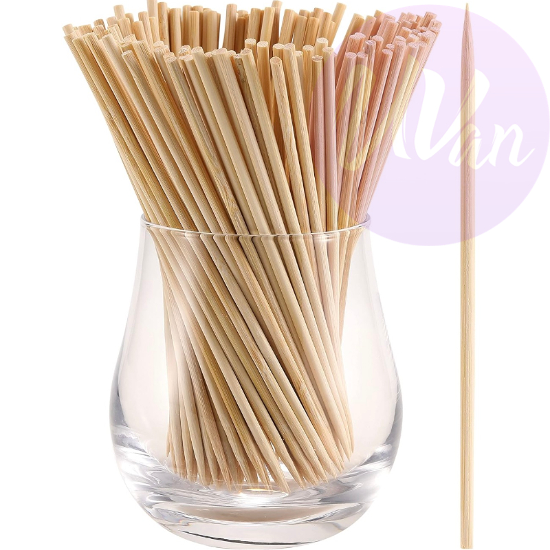 6inch Bamboo Skewers – UVan Enterprises LTD | Disposable | Packaging ...