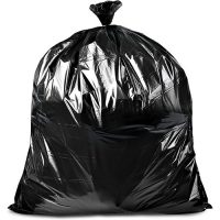 garbage bag black